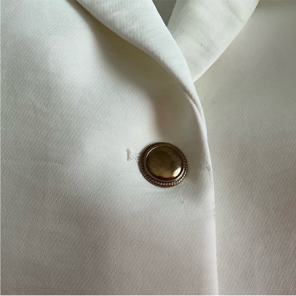 NWOT Zara White / Ecru Oversized Blazer - Picture 8 of 10